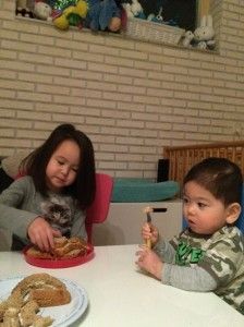 2014-10-08 Kids samen eten1