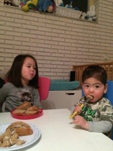 2014-10-08 Kids samen eten2