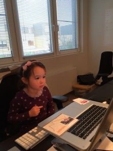 2014-10-30 Chloe schrijft brief aan mama3