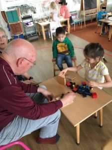 2016-07-01 Kids met opa en oma naar lesjesdag op Casa25