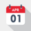 Mama trapt in 1 april
